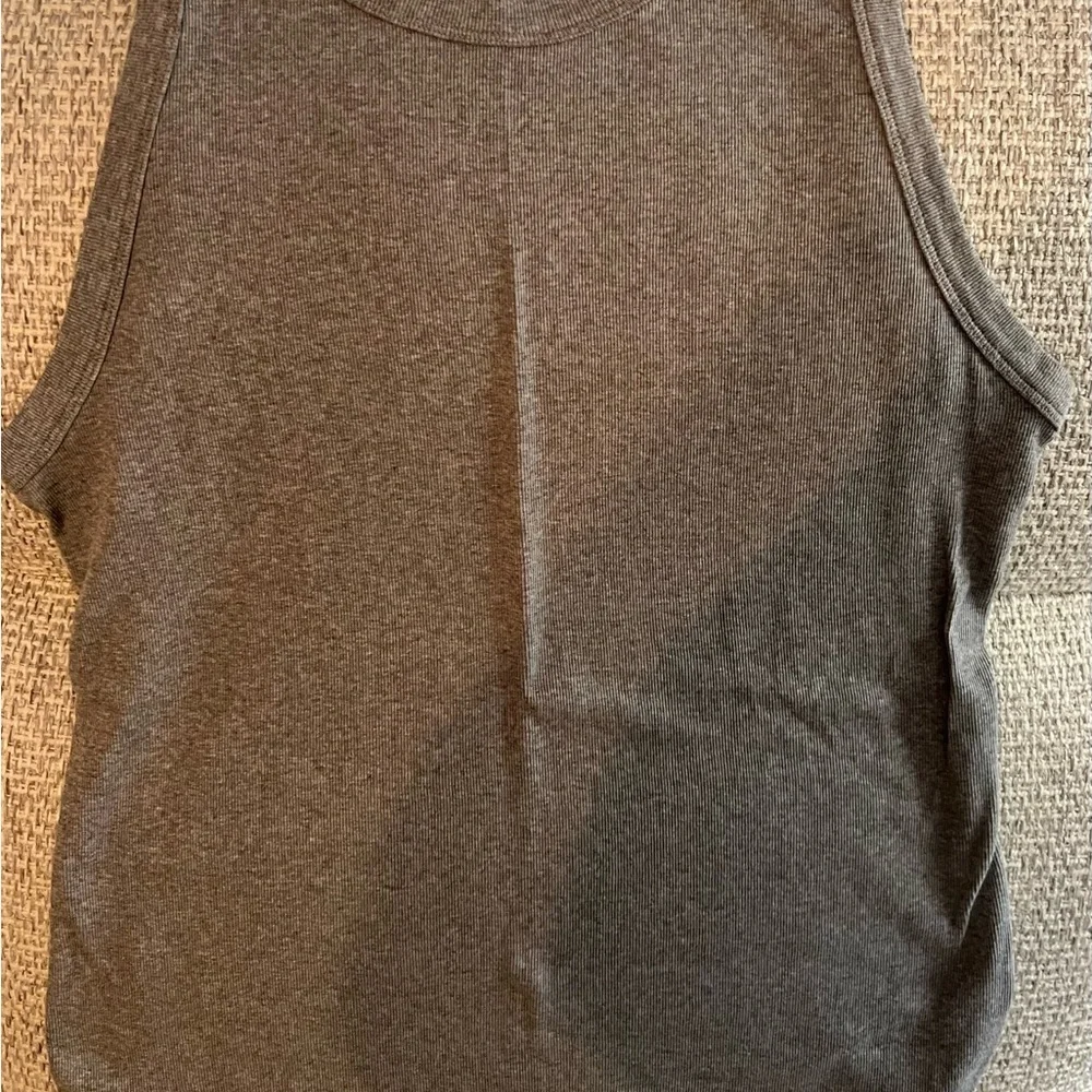 a new day Women's Ribbed Tank Tops (3) - Black, Gray, and Brown - NWOT #38 - Picture 7 of 8